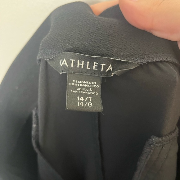 Athleta Brooklyn Heights Pant Size 14 tall black - Picture 5 of 8